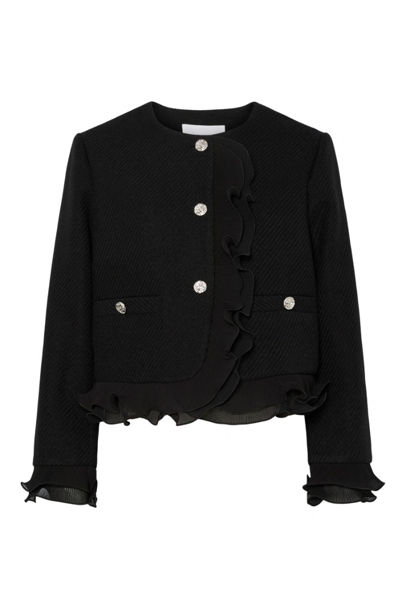 Yas - Frino Ls Jakke - Sort - Elegant Festjakke
