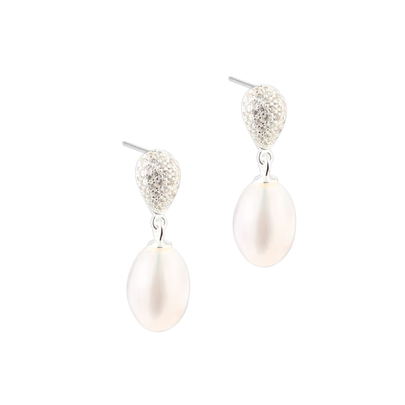 Pav? Pearl Earstud Silver
