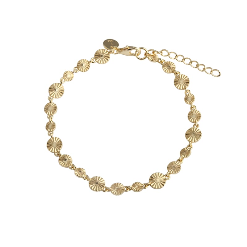 Line Armbånd fra Aqua Dulce - Nyhed i Guld 17 + 3 CM