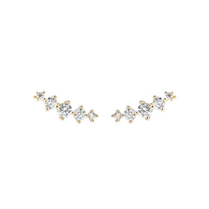 Lumi Clear Up Guld Smykkeboks med Zirkonia - Nyhed!
