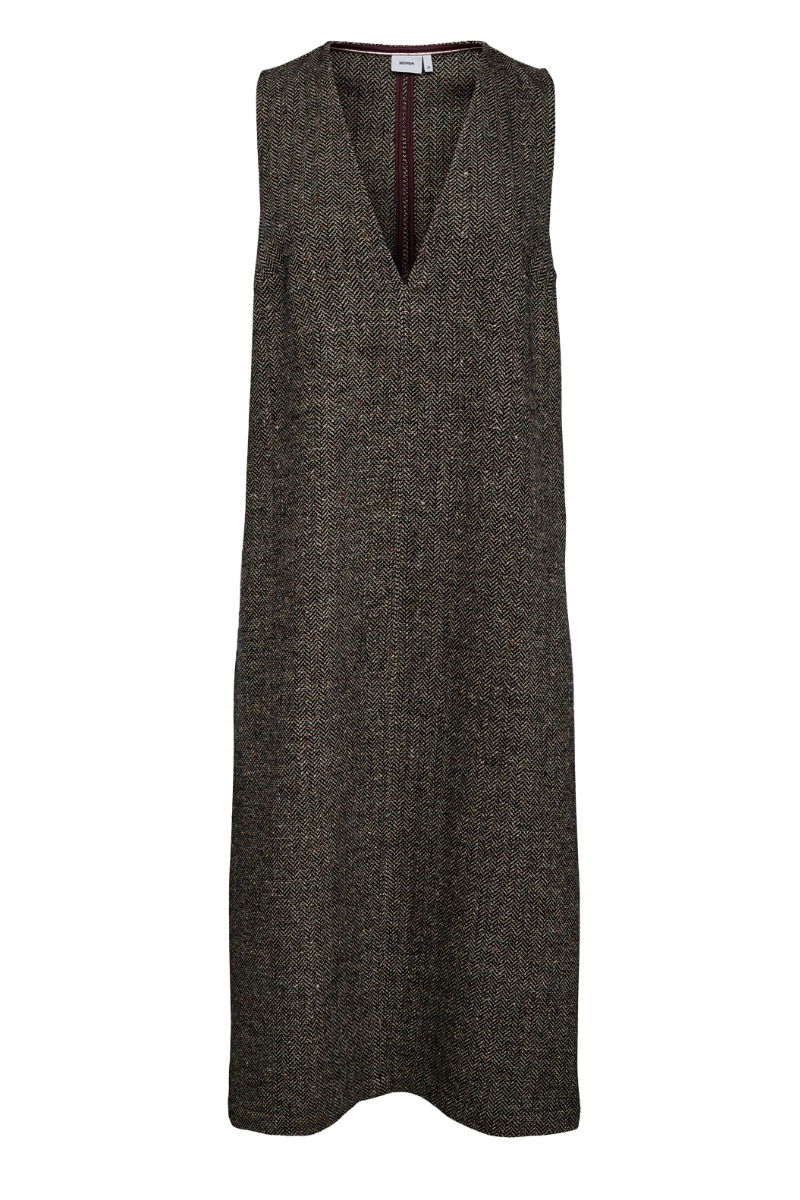 Nümph - Avey Kjole - Elegant V-udskæring Design