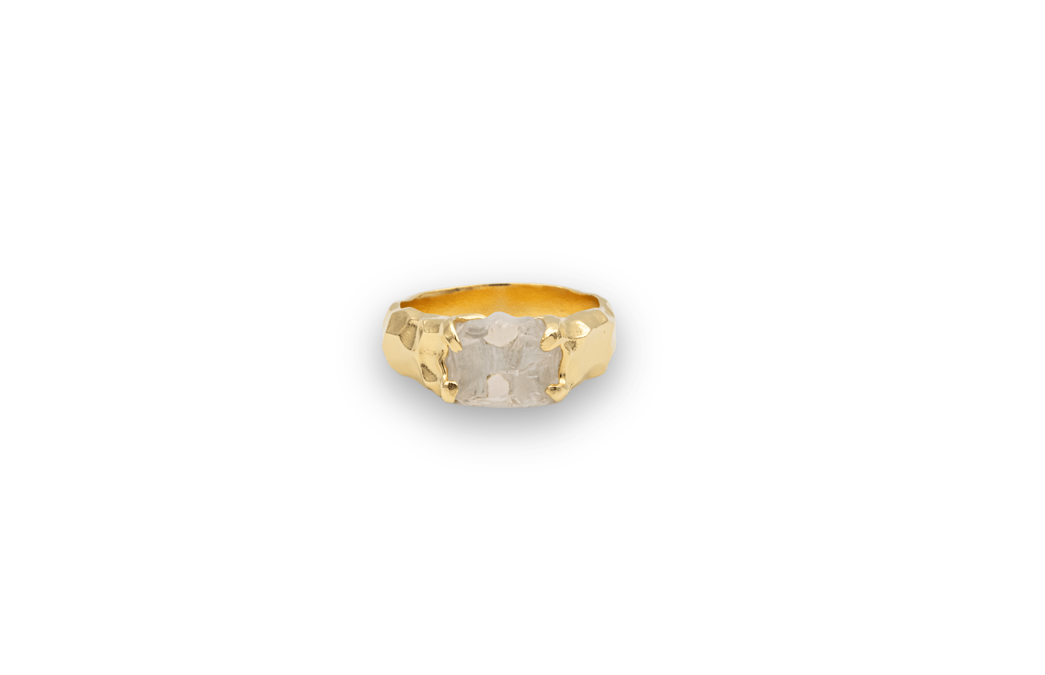 Ix Avy Ring - Unik statement-ring med bjergkrystal