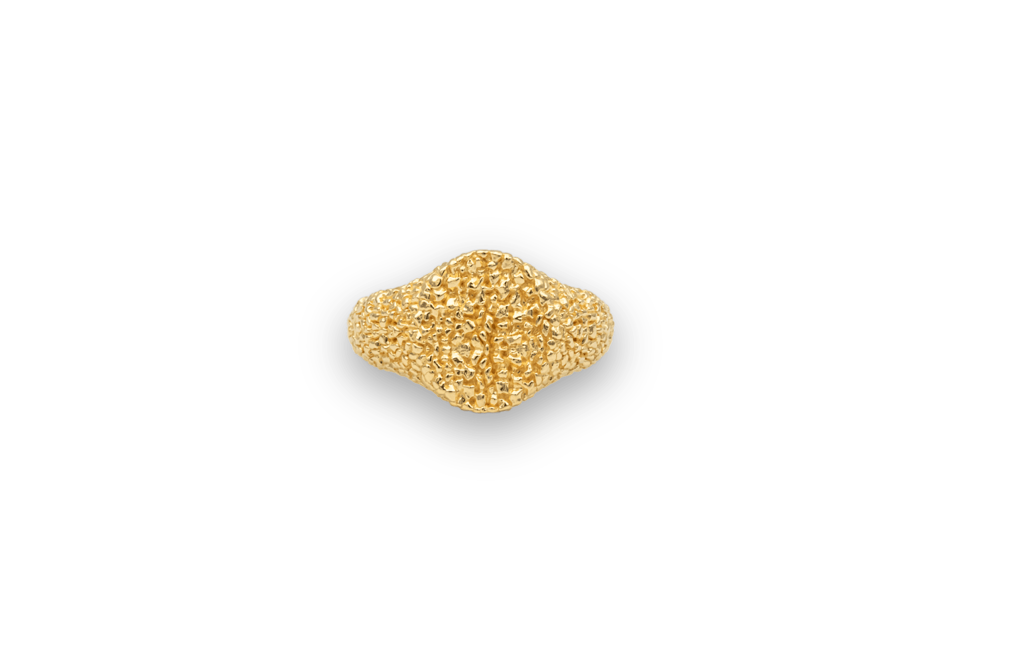 Ix Crunchy Mini Oval Ring - Tidløs Unisex Smykke