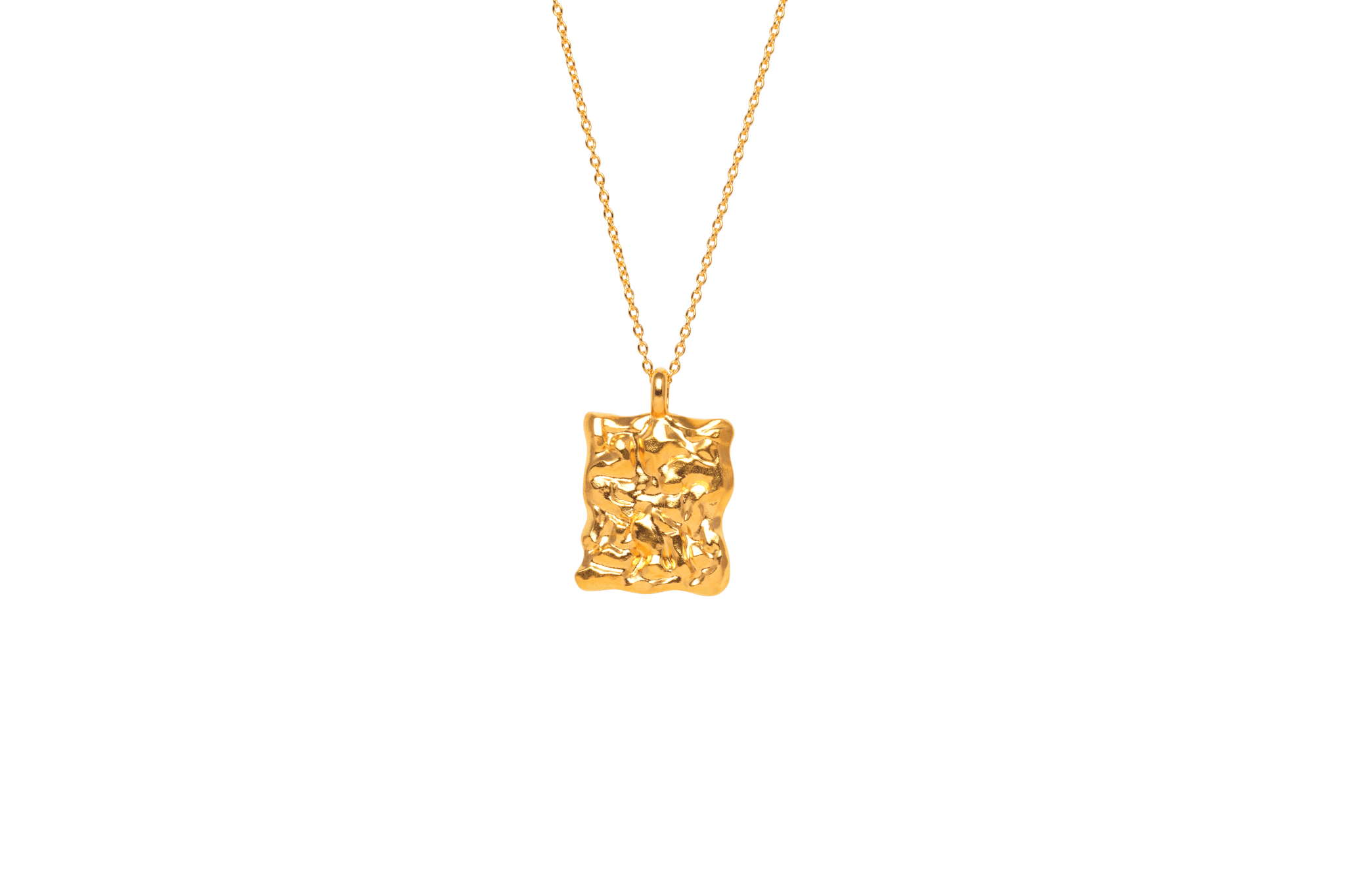 Ix Juno Pendant - Naturinspireret vedhæng i guld