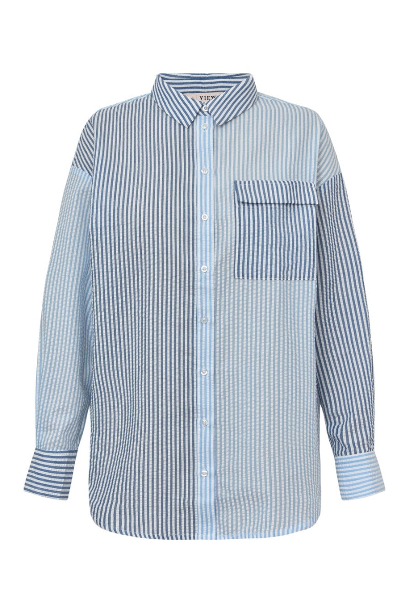 A-view - Skjorte - Mila Shirt - Bluenavy