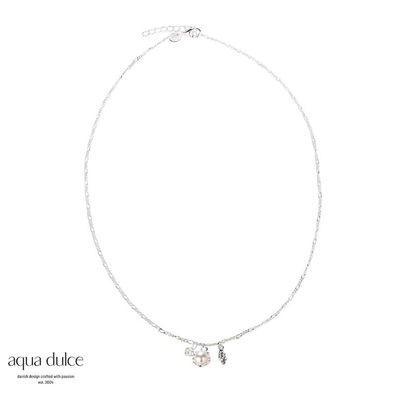 Pearl Mila Necklace Silver