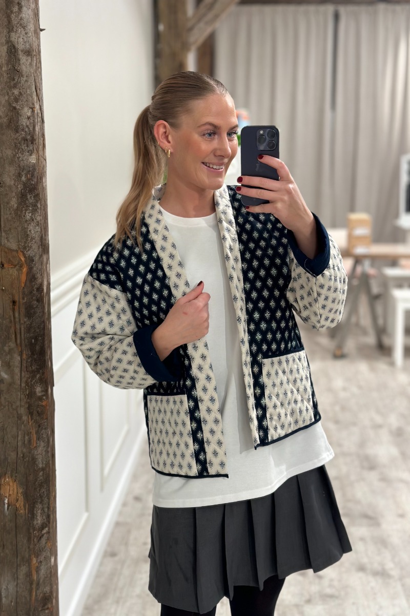 Jdy - Jakke - Avalon Ls Quilted Jacket - Egret