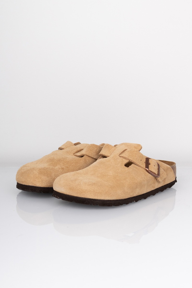 Birkenstock Sandaler - Boston Leve - Latte Cream Tilbud