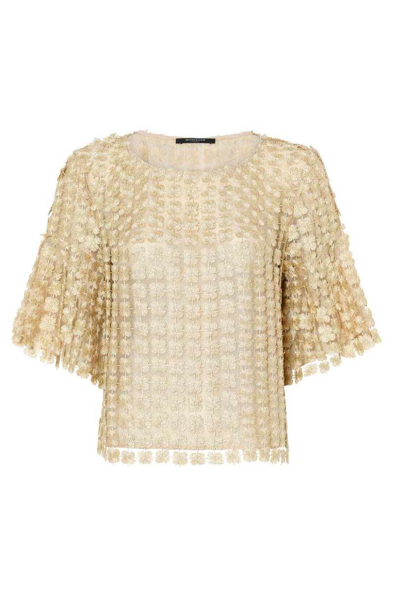 Bruuns Bazaar - Bluse - Women Hedyscepebbcarisa Blouse - Gold