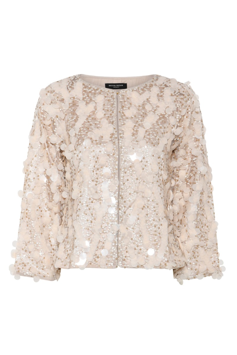Bruuns Bazaar - Jakke - Women Sweetpiebbleonise Jacket - Cream