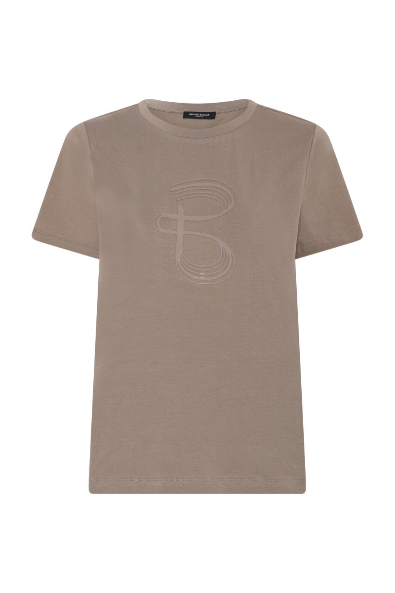 Bruuns Bazaar - T-shirt - Women Alnusbbruba Tee - Fungi