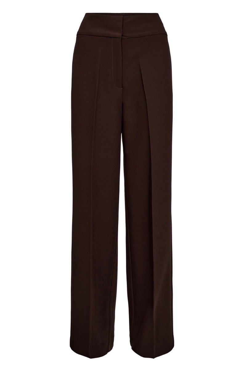 Nümph - Elegante Bussy Bukser - Black Coffee