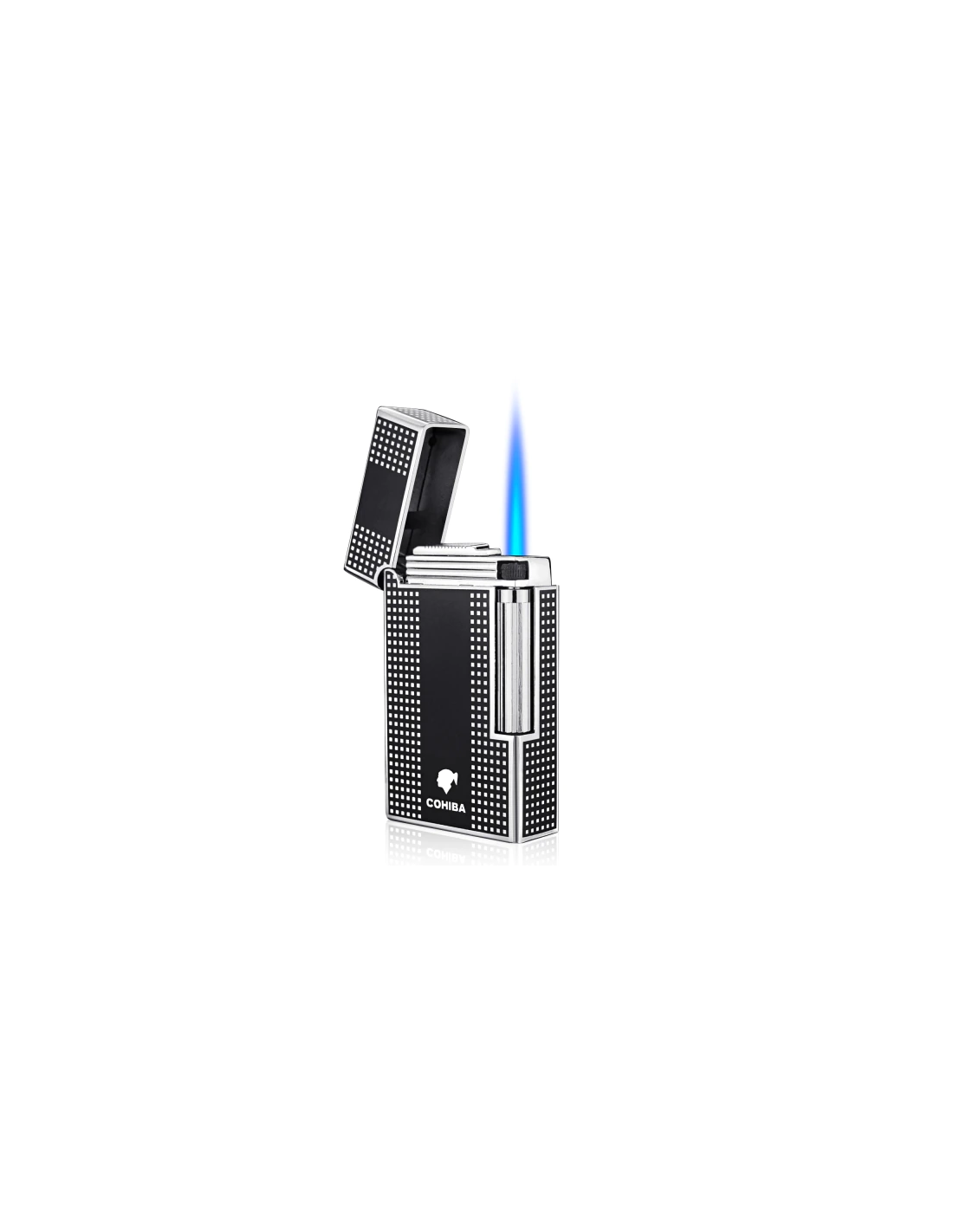 Derui Sort Jet Lighter med Cigar Punch - Kvalitet og Design