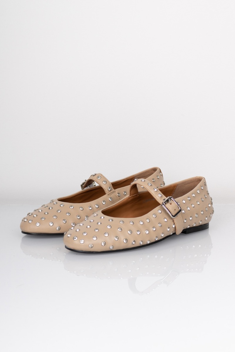 Copenhagen Shoes - Ballerina Sko - The Lovely Move - Beige