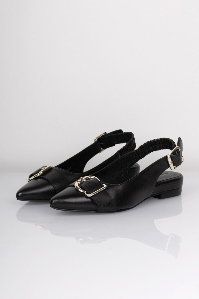 Copenhagen Shoes - Ballerina - Call It Love - Sort Elegance