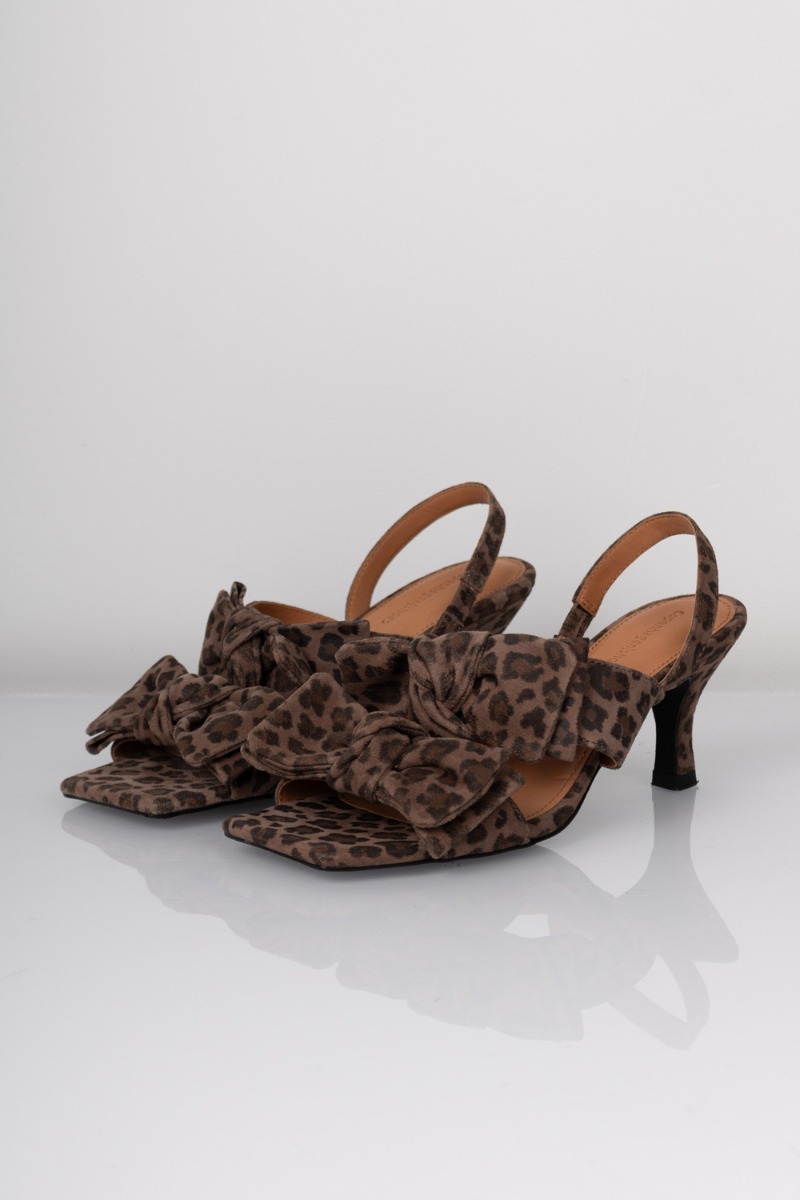 Copenhagen Shoes - Stilet - Butterfly Heel Lep - Leopard