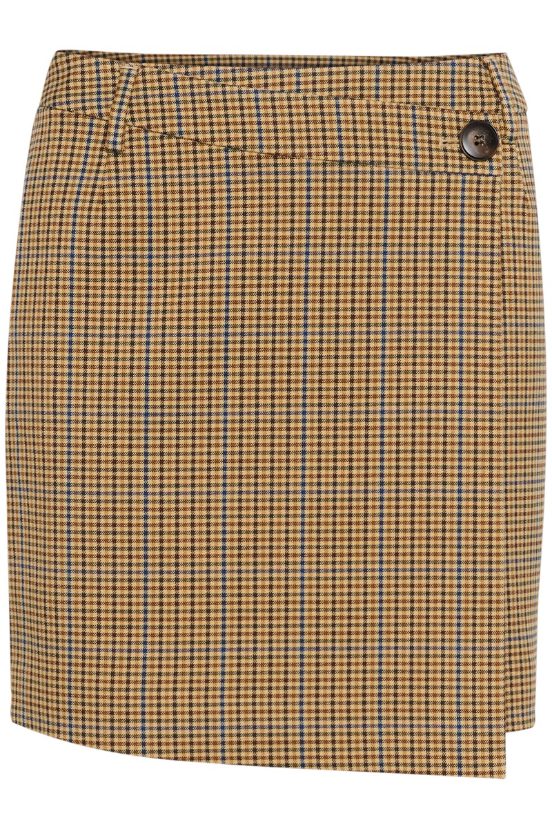Gestuz - Nederdel - Gzcorina Mw Skirt - Multi Color Check