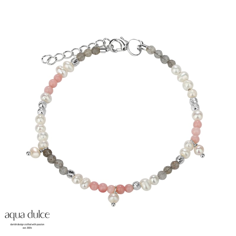 Opal Love Armbånd i Sølv - Elegante Smykker til Dig