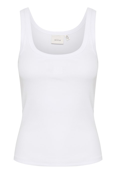 Gestuz - Top - Gzdrew Logo Top 20 - Bright White