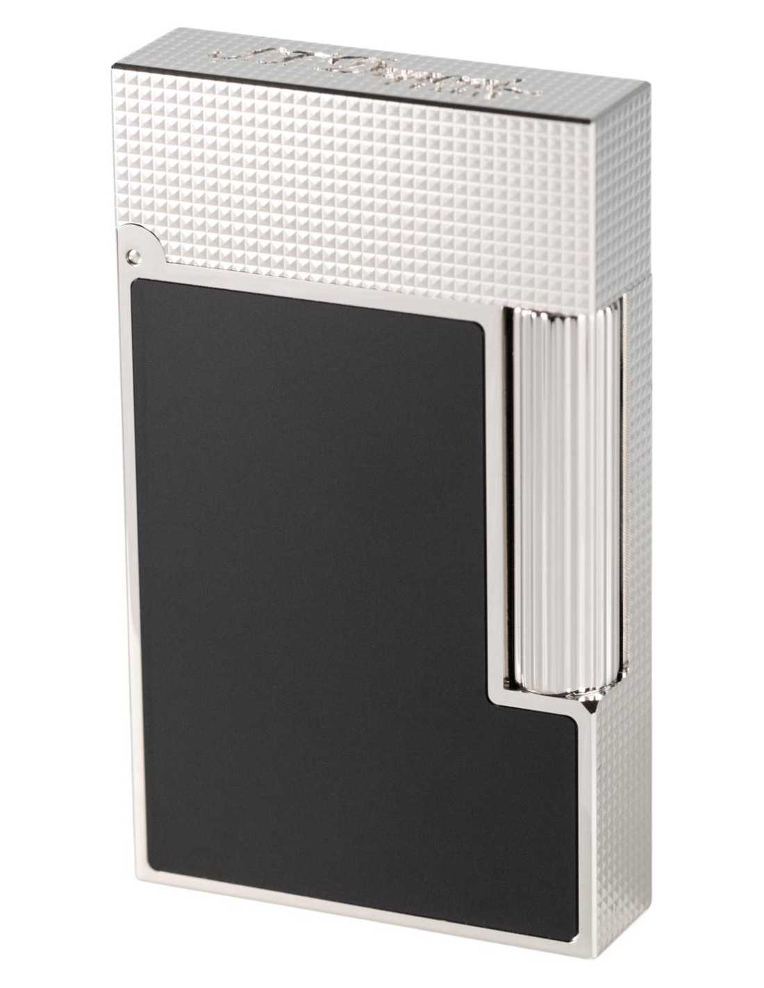 S.T. Dupont Ligne 2 Cling Palladium Lighter - Black Friday Tilbud