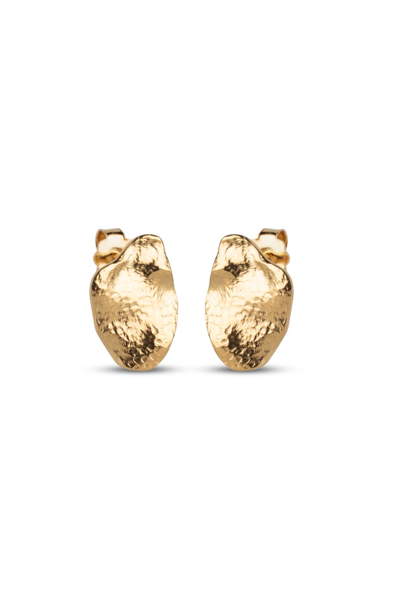 Enamel - øreringe - Maia Small - Guld