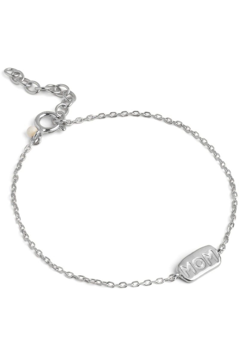 Enamel - Armbånd - Mom Bracelet - Silver