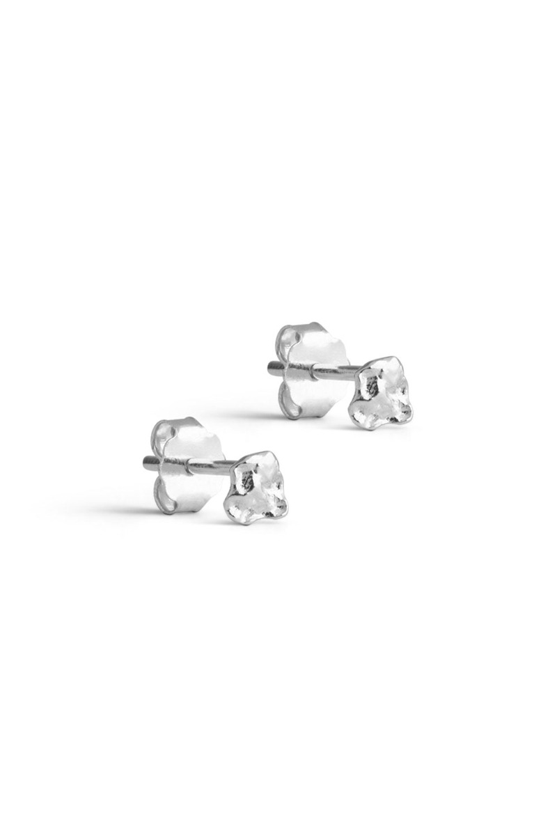 Enamel - øreringe - Rio Mini Studs - Silver