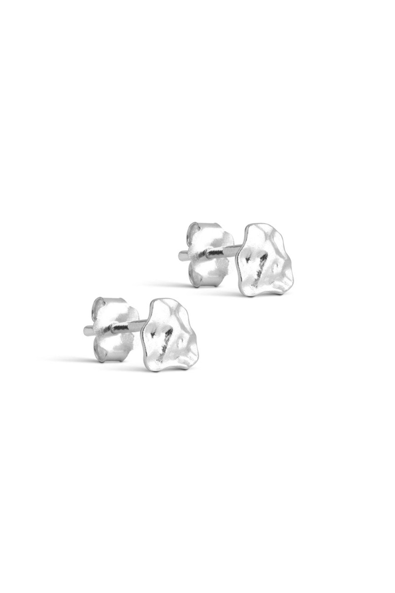 Enamel - øreringe - Rio Studs - Silver