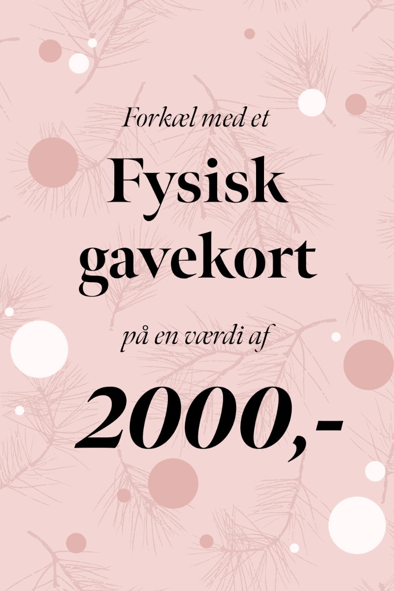 Forkæl med Fysisk Gavekort - Værdi 2000 Kr!