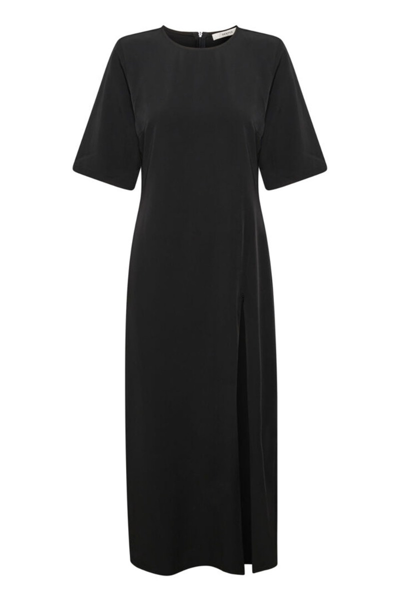 Gestuz - Kjole - Melbagz Long Dress - Black