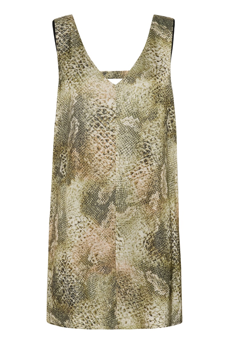Gestuz - Kjole - Gzsanti P Dress - Golden Snake