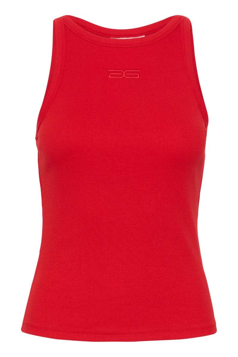 Gestuz - Drewgz Sl Logo Tanktop - Haute Red på tilbud!