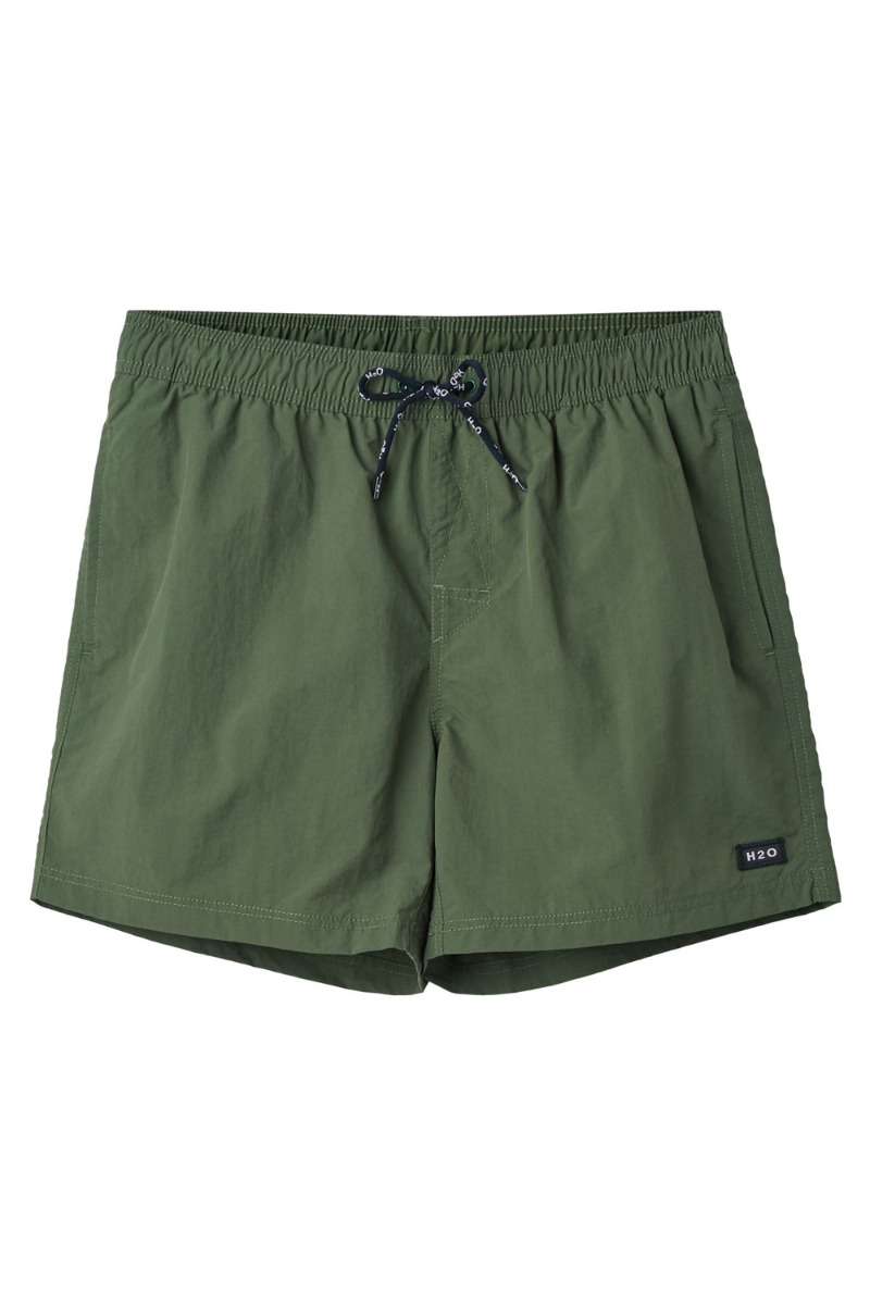 H2O - Badeshorts i Army til Strand og Hverdag