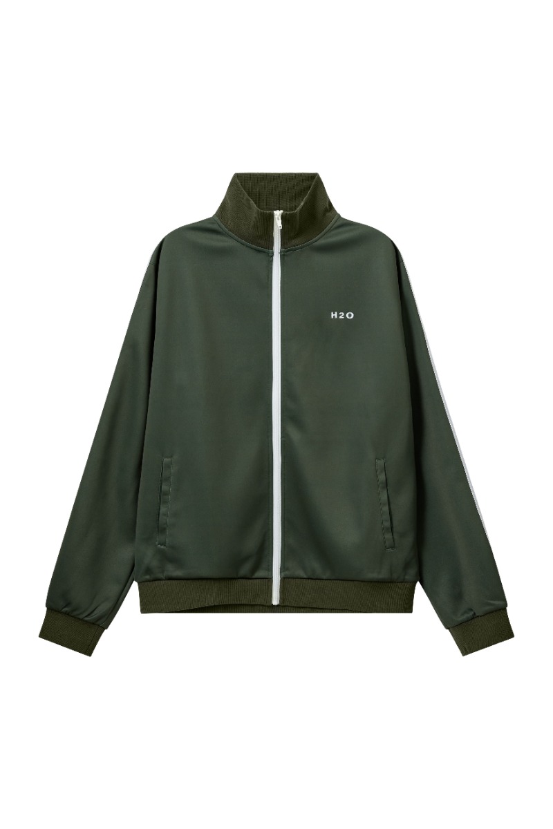 H2O - Select Tracksuit Zip Jakke - Thyme Army
