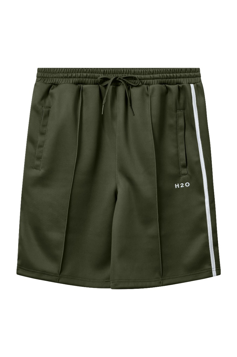 H2O - Tracksuit Shorts i Thyme Army - Udsalg!