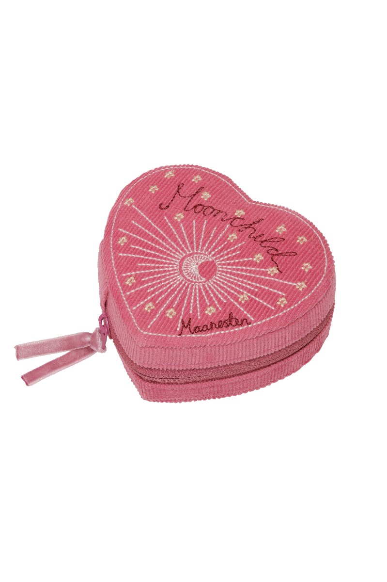 Maanesten - Hjerte Smykkeskrin - Pink Jewel Box på tilbud!