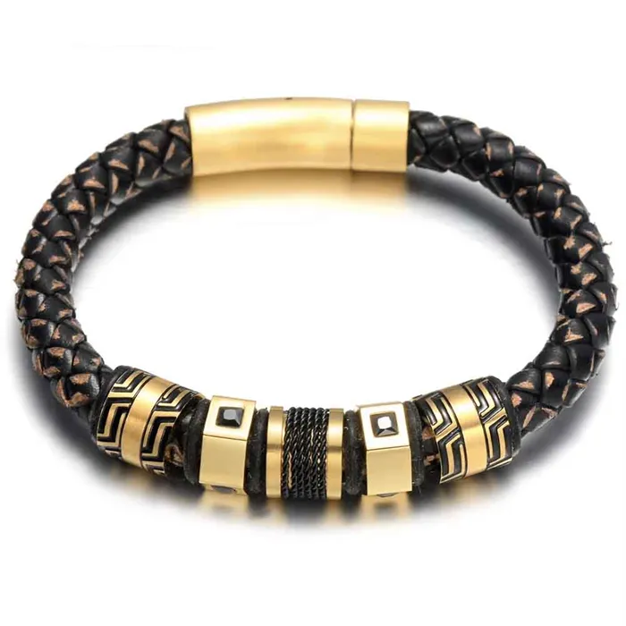 Classico Herrearmbånd IP Gold Deluxe - Ægte Luksus Smykke
