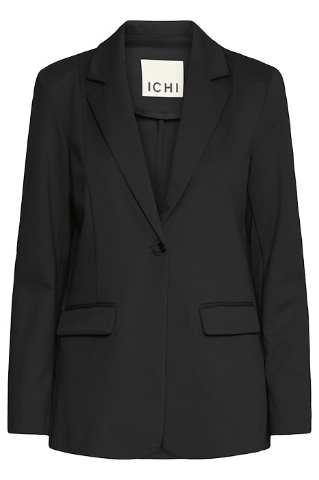 Ichi - Elegant Lang Blazer - Kate Sus - Sort Jewel Box
