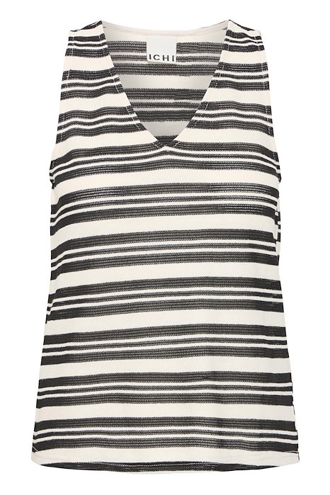 Ichi - Top - Ih Marlenna To - Birch W Black Stripe