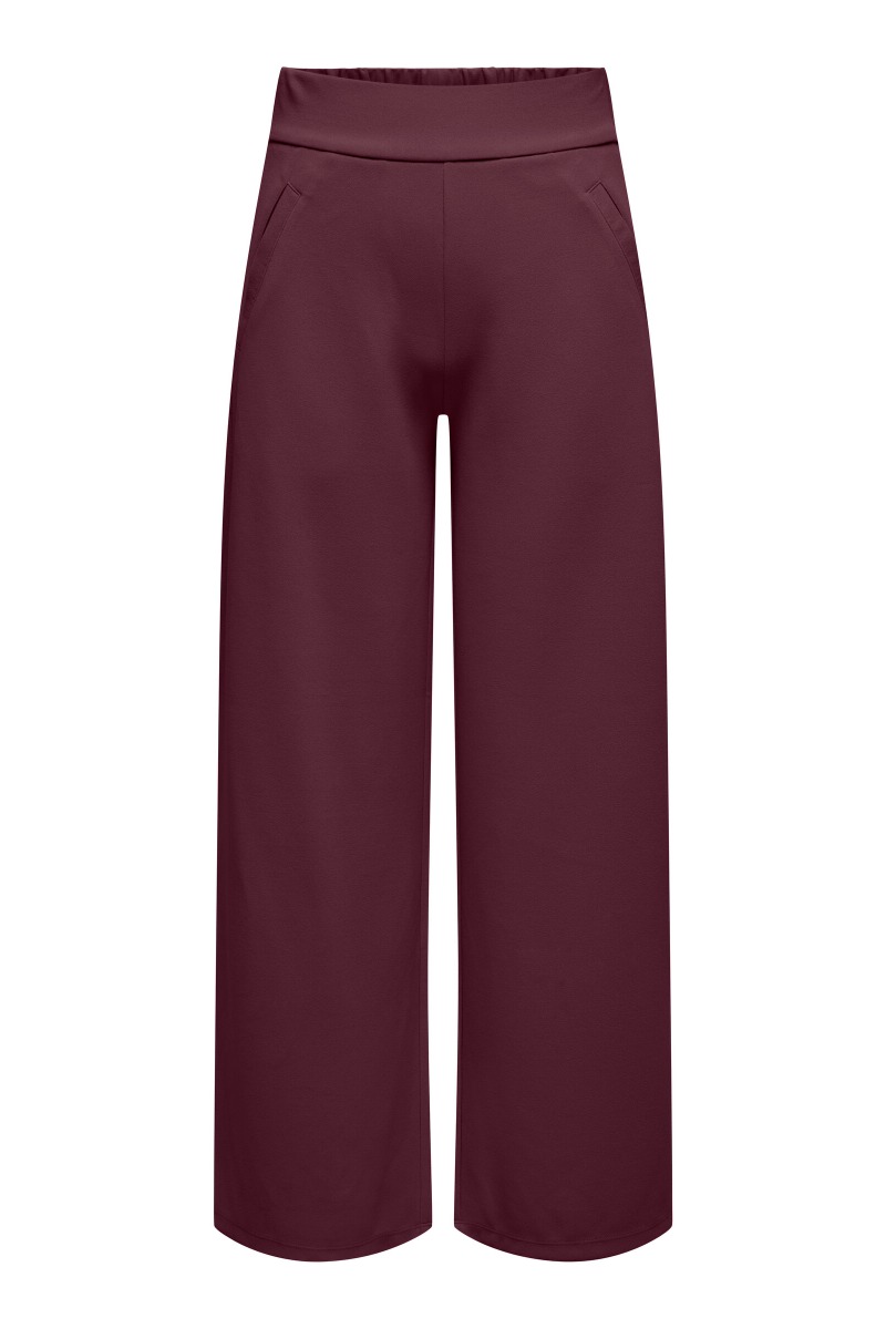 JDY - Louisville Catia Bukser - Maroon - Tilbage til Arbejde