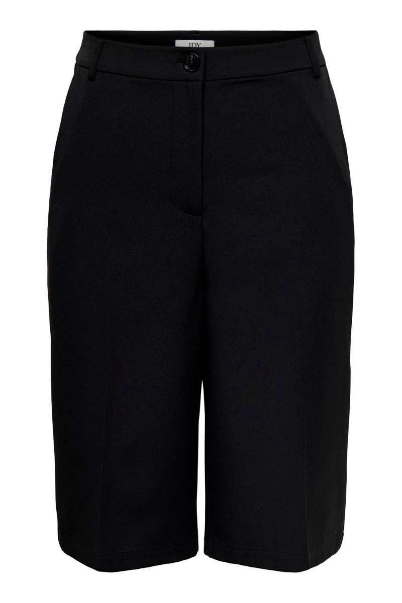 Jdy - Shorts - Jdy Eden Hw Bermuda Shorts - Black