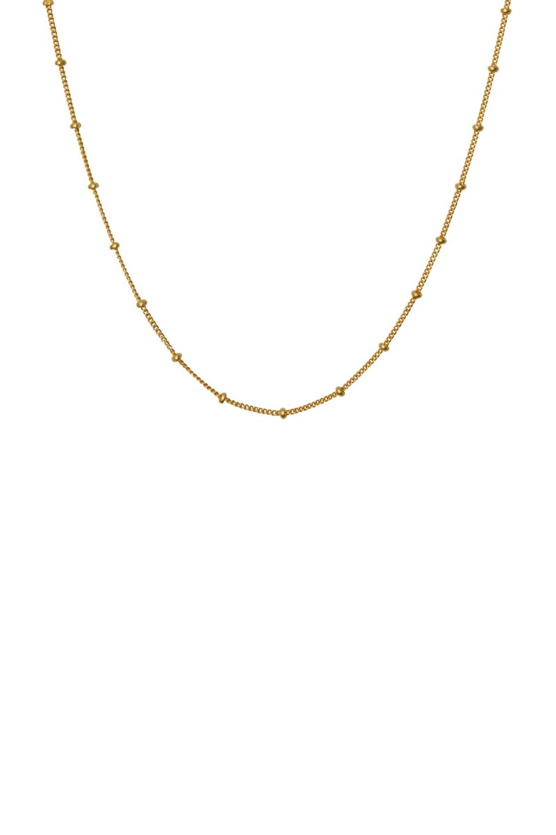 Maanesten Nala Choker Halskæde i Guld - Skønhed på udsalg