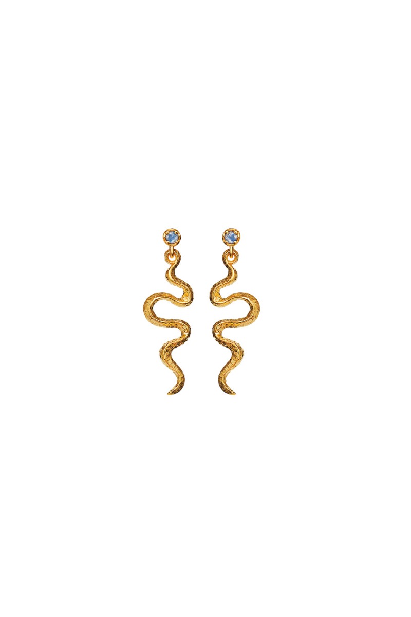 Maanesten - Lucy Ørering i Guld - Elegant Smykke
