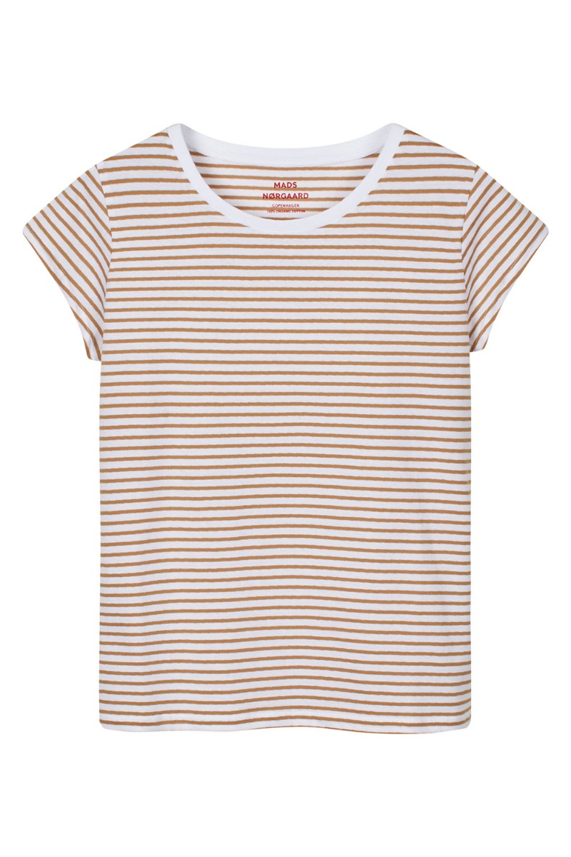 Mads Nørgaard T-shirt i økologisk bomuld - Udsalg!