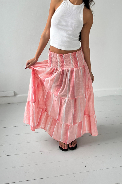 Continue - Nederdel - Majse - Pastel Pink Udsalg!