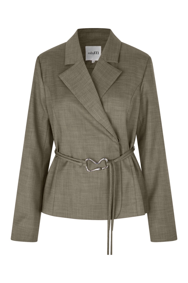 Mbym - Blazer - Ivia-m - Chicory Coffee Melange Tilbud!