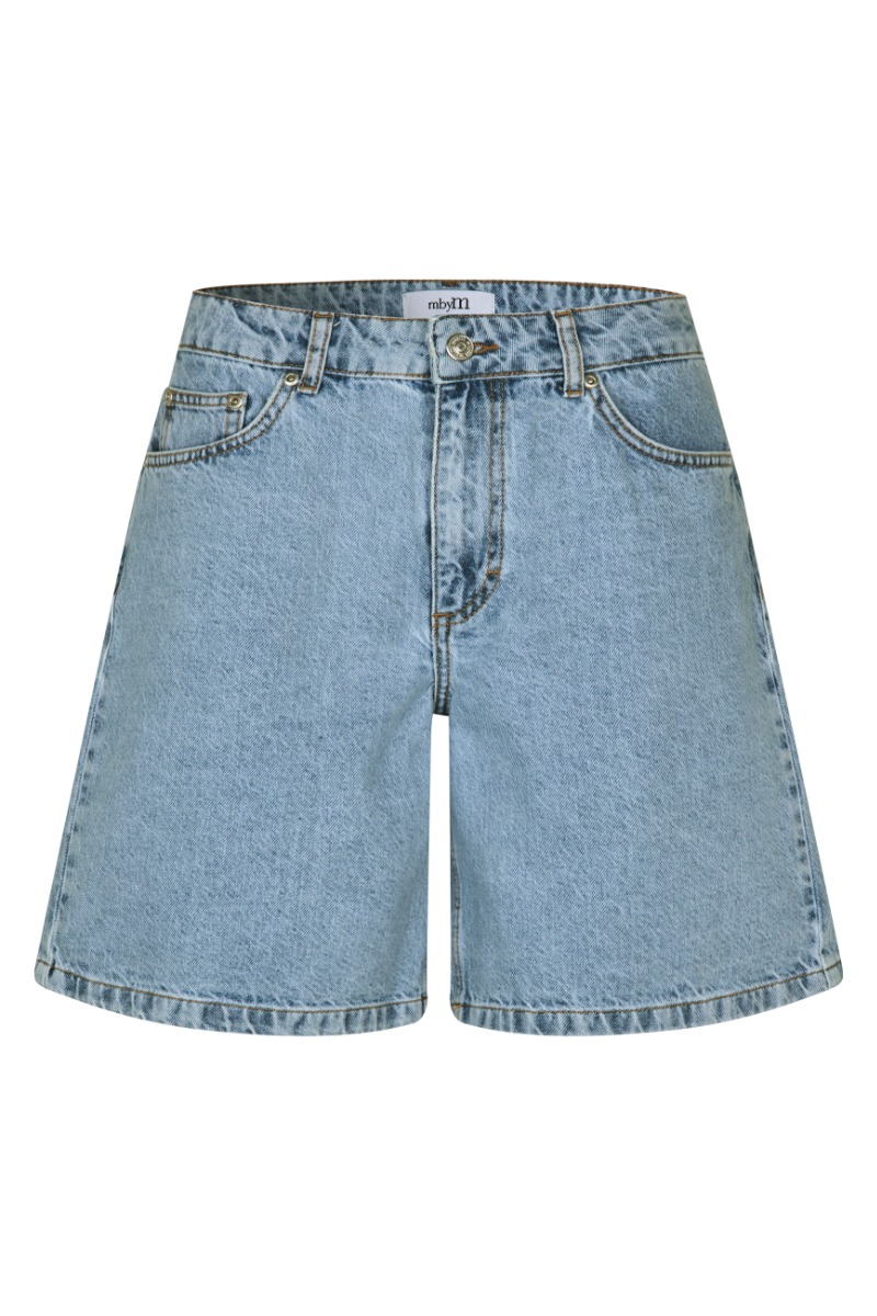 Mbym - Shorts - Sanira-m - Vintage Light Blue