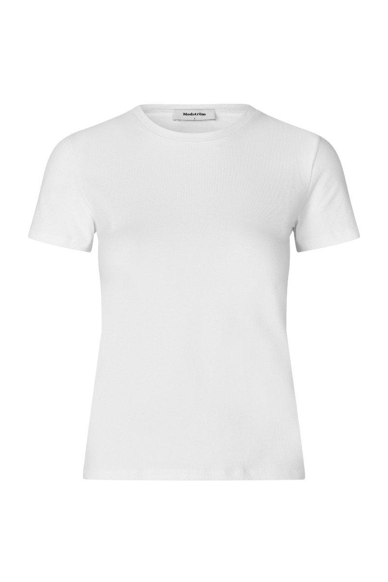Modstrøm - Klassisk T-shirt til kvinder - Hvid
