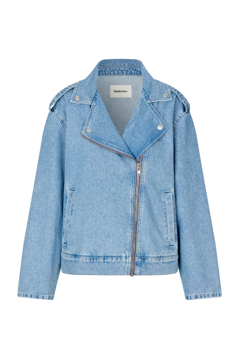 Modstrøm - Iben Jakke - Cool Denim i 80'er Stil