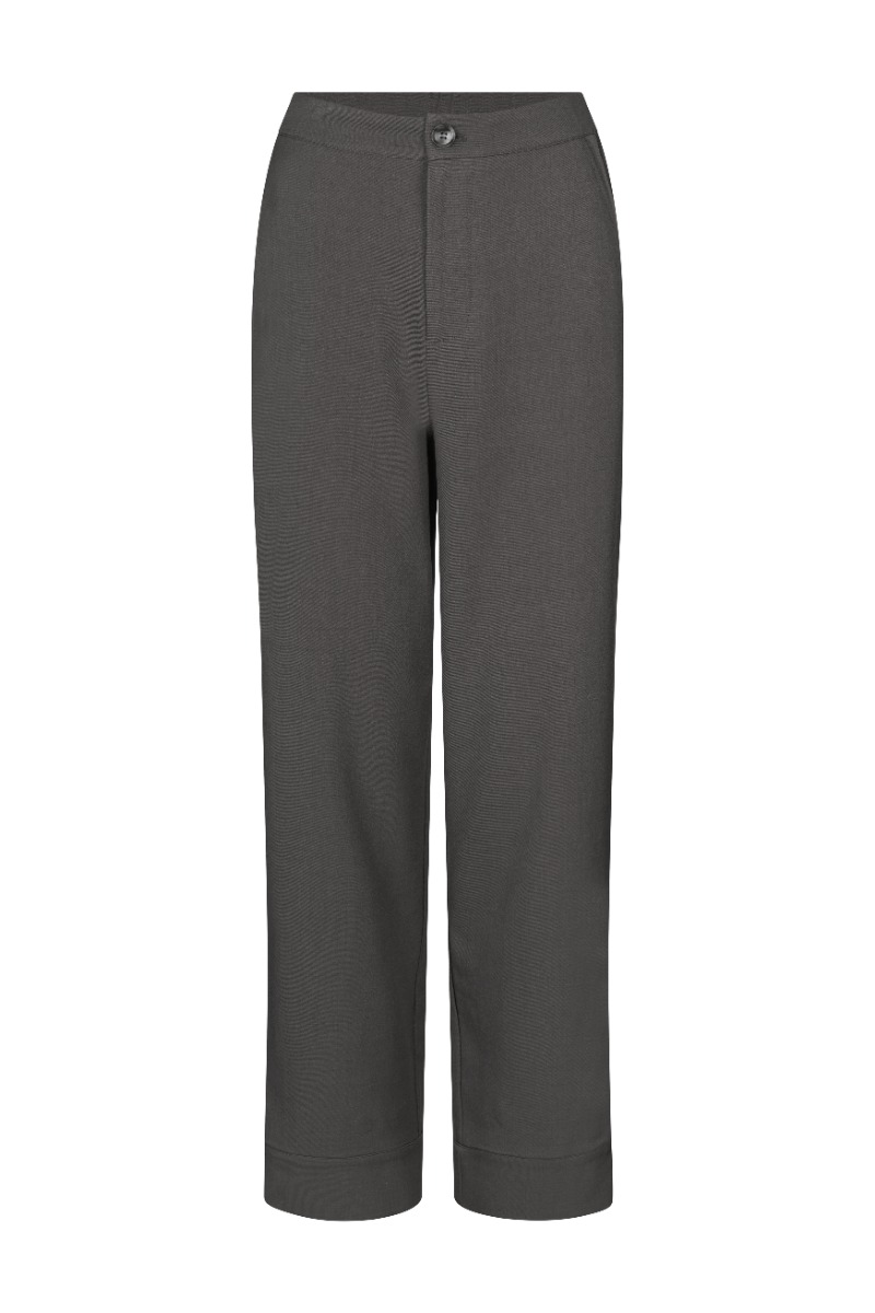 Modstr?m - Bukser - Lonniemd Pants - Dark Grey Melange